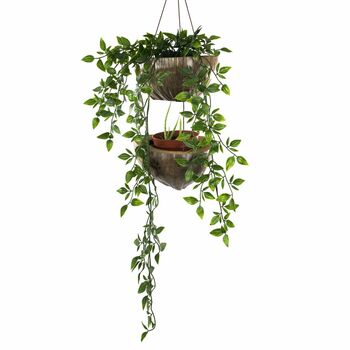 Coconut Husk Plant Hanger For Indoor And Outdoor Use, 3 of 4