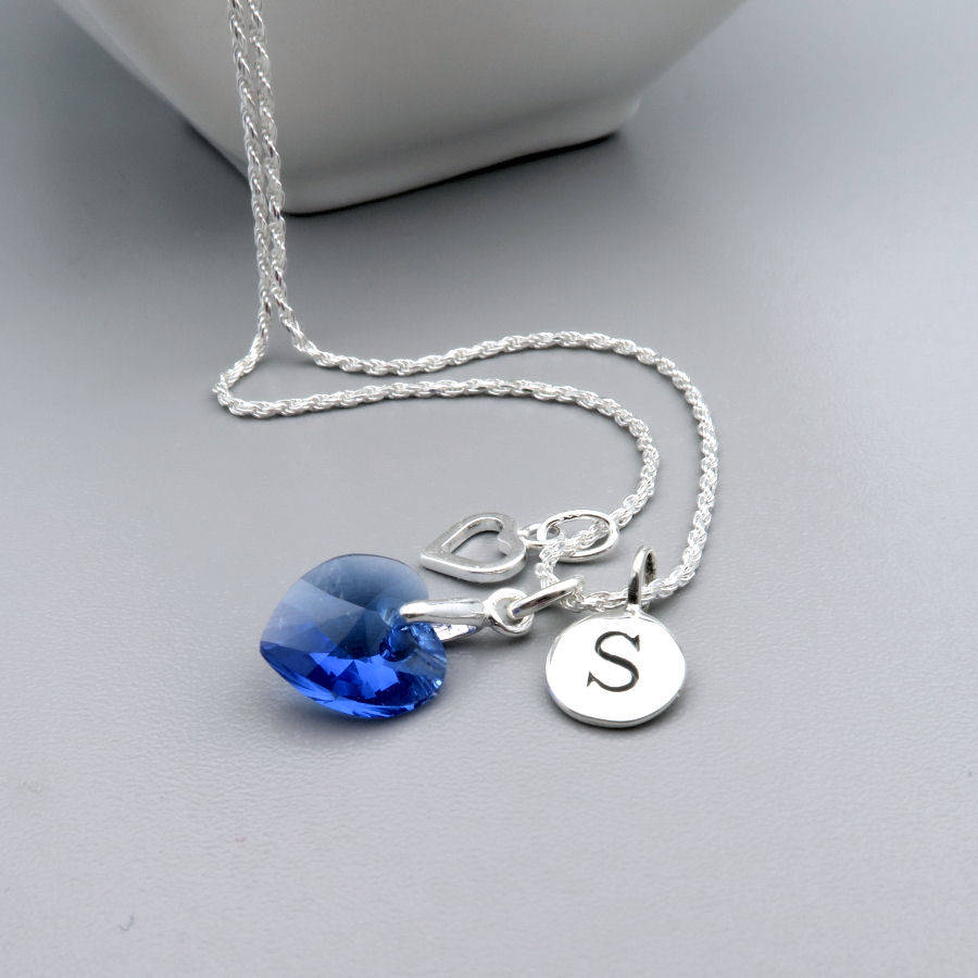 september birthstone necklaces