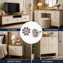 Indigo Petal Ceramic Cabinet Knobs, thumbnail 7 of 9
