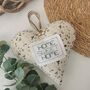 Fabric Hanging Heart Decoration, Home Sweet Home, thumbnail 1 of 12