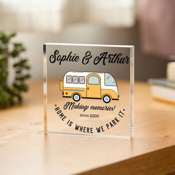 Home Is Where We Park It Plaque Gift, 7 of 11