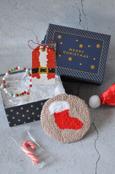 Christmas Gift Box Coaster And Bracelet And Necklace, 2 of 7