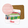 Personalised Wrexham Afc Coaster, Racecourse Ground, thumbnail 1 of 3