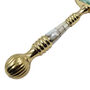 Mother Of Pearl Brass Magnifying Glass With Wooden Box, thumbnail 3 of 10