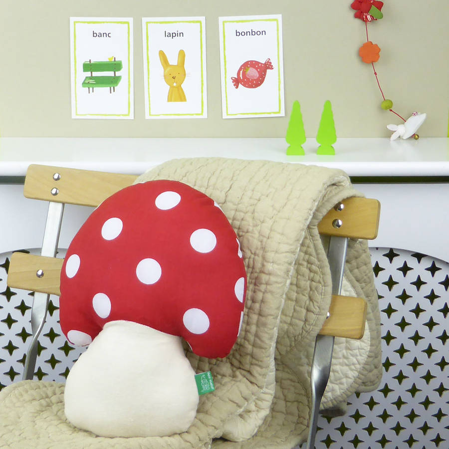 pillow mushroom plush