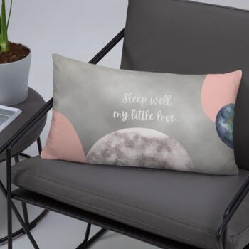 Personalised Cushion With Kitten And Planets, 4 of 6