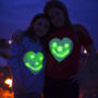 Heart Print Glow In The Dark Interactive Sweatshirt, thumbnail 1 of 6