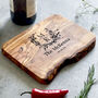 Personalised Live Edge Cheese/Chopping Board, thumbnail 3 of 8