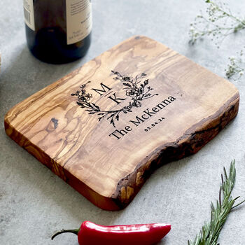 Personalised Live Edge Cheese/Chopping Board, 3 of 8