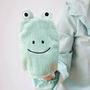 Baby Frog Cotton Bath Mitt, thumbnail 2 of 11
