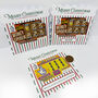 Colorful Christmas Scratch Card Holders, Xmas Lotto Holders Small And Large, thumbnail 6 of 11