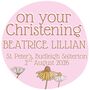 Personalised Christening Day Flower Pot Gift, thumbnail 2 of 3