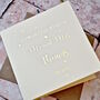 Personalised Gold Foiled Wedding Card, thumbnail 4 of 4