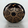 Black Gold Tree Of Life Ceramic Door Knobs, thumbnail 8 of 11