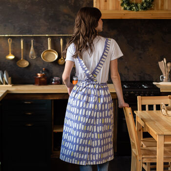 Retro Artist Apron | Crossback Pinafore For Makers, 7 of 12