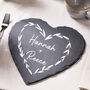 Personalised Couple's Love Heart Cheese Board, thumbnail 1 of 6