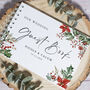 Christmas Holly Wedding Card Post Box, thumbnail 6 of 6