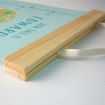 Personalised Balloons Height Chart, 3 of 8