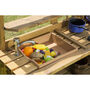 Outdoor Wooden Children's Four In One Kitchen, thumbnail 2 of 3