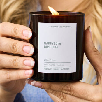 Personalised Happy Birthday Candle, 2 of 8