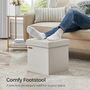 Small Ottoman Footstool With Hidden Storage, thumbnail 4 of 9