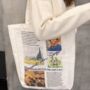 Artist Extra Large Tote Bags, Back To School Bag, thumbnail 3 of 7