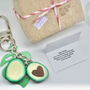 Tiny Personalised Christmas Parcel, Card + Avocado Gift, thumbnail 2 of 7