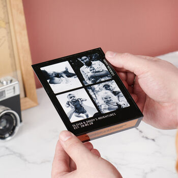 Personalised Retro Photo Booth Metal Print, 2 of 4