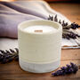 Wooden Wick Concrete Candles Natural Elegance, thumbnail 1 of 4