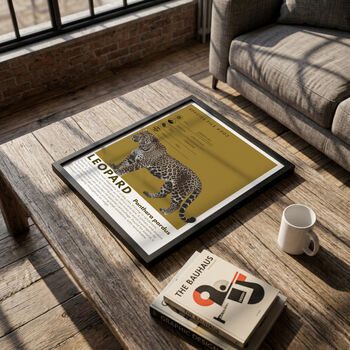 Leopard | Big Cat Art Print, 3 of 8