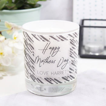 Personalised Mother's Day Patterned Scented Candle, 2 of 6