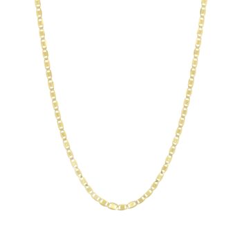 Gold Plated 925 Sterling Silver Heart Valentino Chain, 4 of 12