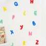 Alphabet Wall Stickers, thumbnail 1 of 5