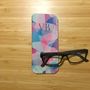 Pink Geometric Personalised Initial Glasses Case, thumbnail 3 of 5