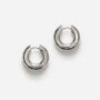 Anni Lu The Big O Hoops Silver, thumbnail 2 of 2