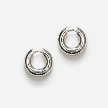 Anni Lu The Big O Hoops Silver, 2 of 2