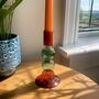 Colourful Glass Candlestick, thumbnail 9 of 12