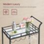 Drinks Trolley Bar Cart Serving Trolley Cart, thumbnail 3 of 5