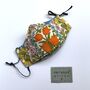 Vintage Daisy Chain Fabric Washable Reusable Face Mask, thumbnail 6 of 12