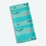 Sea Swimmers Organic Cotton Tea Towel, thumbnail 1 of 6