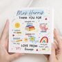 Colourful Teacher Term End Thank You Card, thumbnail 1 of 7