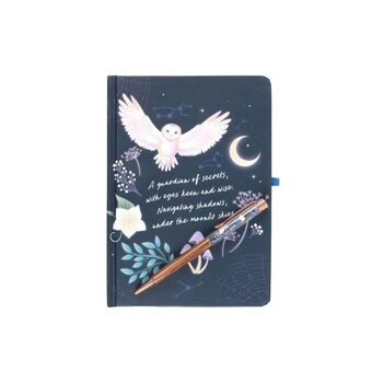 Night Owl Journal With Sodalite Pen, 2 of 2