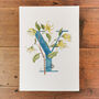 Y Is For Ylang Ylang Letter Print, Personalised, thumbnail 3 of 9