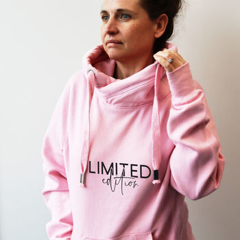 Luxury Baby Pink Limited Edition Hoodie, 4 of 6