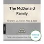 Family Print Personalised Book Cover Gift, thumbnail 4 of 12