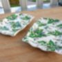 Set Of Two Soap Dishes In Lily Of The Valley Design, thumbnail 2 of 11