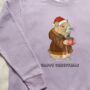 Personalised 'Cappy Christmas' Capybara Jumper, thumbnail 2 of 6