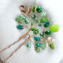 Emerald Bloom Hair Pin, thumbnail 5 of 7