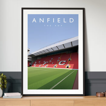 Liverpool Fc Anfield The Kop Poster, 3 of 7