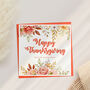 Floral Thanksgiving Card, thumbnail 2 of 4